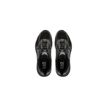 Pantofi sport barbati - X8X249 XK446 -  Emporio Armani - Piele ecologica - 45 1/3 EU - Negru Pantofi sport barbati - X8X249 XK446 -  Emporio Armani - Piele ecologica - 45 1/3 EU - Negru