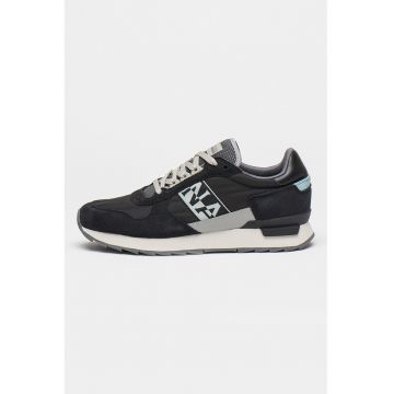 Pantofi sport cu detalii de piele intoarsa Tab Pantofi sport cu detalii de piele intoarsa Tab