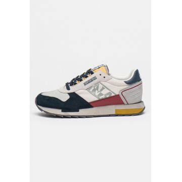Pantofi sport cu insertii de piele intoarsa Virtus Pantofi sport cu insertii de piele intoarsa Virtus