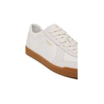 Pantofi sport dama - CAQ33 -  Piele naturala - Alb Pantofi sport dama - CAQ33 -  Piele naturala - Alb