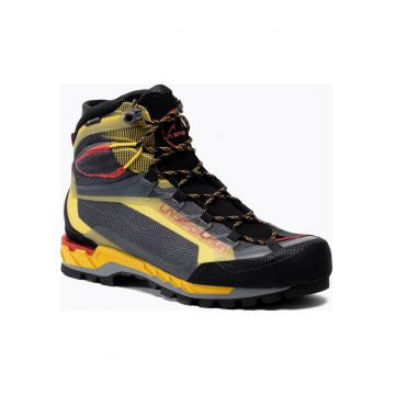 Ghete alpinism pentru barbati - LaSportiva - Material sintetic - Gri/Galben Ghete alpinism pentru barbati - LaSportiva - Material sintetic - Gri/Galben