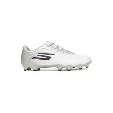 Ghete de fotbal  252015 - Piele ecologica - Alb