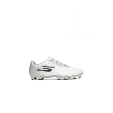 Ghete de fotbal  252015 - Piele ecologica - Alb