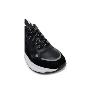 Pantofi sport barbati - 12522505 -  Piele naturala - Negru Pantofi sport barbati - 12522505 -  Piele naturala - Negru