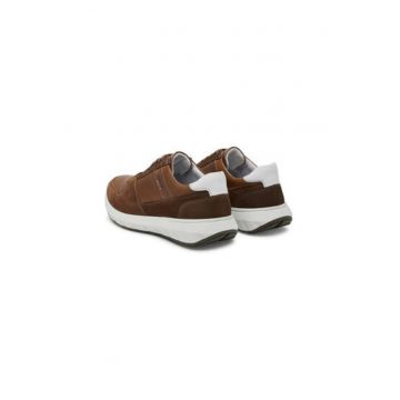 Pantofi sport barbati - 33610 -  Piele naturala - Maro Pantofi sport barbati - 33610 -  Piele naturala - Maro