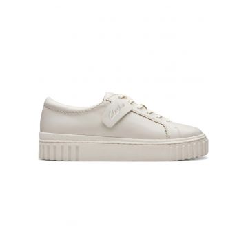 Pantofi sport -  casual - platforma - piele naturala - bej Pantofi sport -  casual - platforma - piele naturala - bej