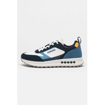 Pantofi sport cu insertii de piele intoarsa Slate Pantofi sport cu insertii de piele intoarsa Slate