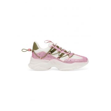 Pantofi sport cu talpa wedge si strasuri Magneto-R-E Pantofi sport cu talpa wedge si strasuri Magneto-R-E