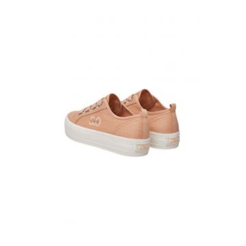 Pantofi sport dama - 5-23611-44 - S Oliver - Textil - Portocaliu Pantofi sport dama - 5-23611-44 - S Oliver - Textil - Portocaliu