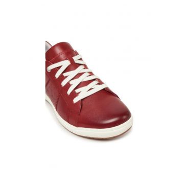 Pantofi sport dama - 67701 -  Piele naturala - Visiniu Pantofi sport dama - 67701 -  Piele naturala - Visiniu