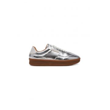 Pantofi sport dama - SM11003591 -  Piele ecologica - 41 EU - Argintiu Pantofi sport dama - SM11003591 -  Piele ecologica - 41 EU - Argintiu