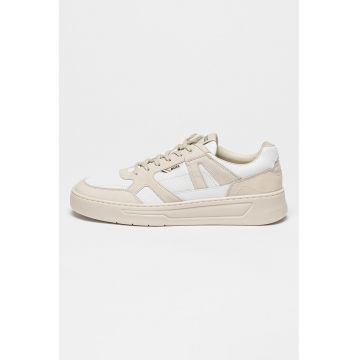Pantofi sport de piele cu garnituri contrastante Baltimore Pantofi sport de piele cu garnituri contrastante Baltimore