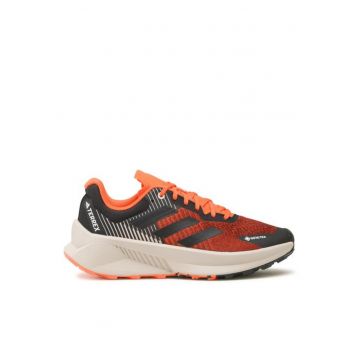 Pantofi sport  Terrex Soulstride Flow Gtx - impermeabili - negri - material reciclat - pentru alergare - Pantofi sport  Terrex Soulstride Flow Gtx - impermeabili - negri - material reciclat - pentru alergare -