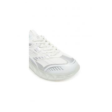 Pantofi sport barbati - 78QA3SQ2 ZSC45 -  Textil - 41 EU - Alb/Argintiu Pantofi sport barbati - 78QA3SQ2 ZSC45 -  Textil - 41 EU - Alb/Argintiu