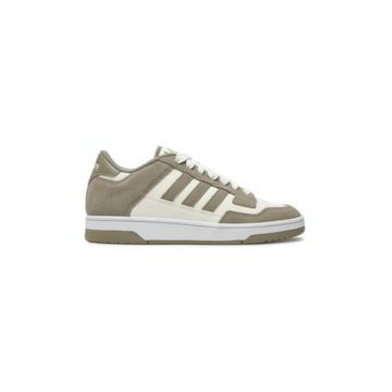 Pantofi sport cu detalii din piele intoarsa Pantofi sport cu detalii din piele intoarsa