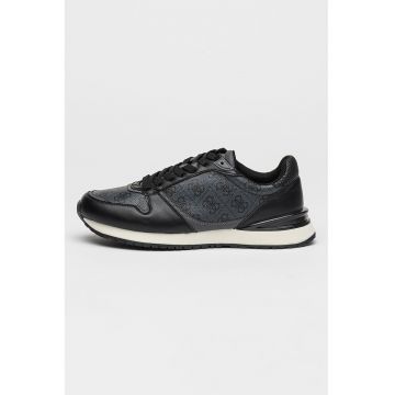Pantofi sport cu garnituri din material textil si model Pantofi sport cu garnituri din material textil si model