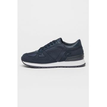 Pantofi sport cu insertii de piele ecologica Pantofi sport cu insertii de piele ecologica