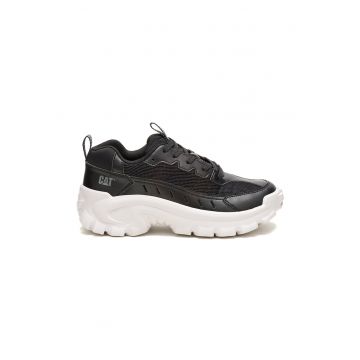 Pantofi sport de piele ecologica cu imprimeu logo Pantofi sport de piele ecologica cu imprimeu logo
