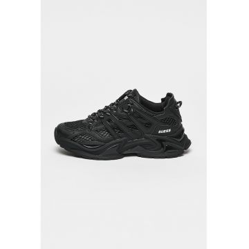Pantofi sport de piele ecologica si material textil Pantofi sport de piele ecologica si material textil