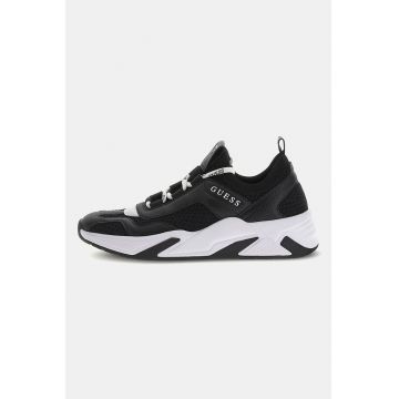 Pantofi sport de piele ecologica si plasa Pantofi sport de piele ecologica si plasa