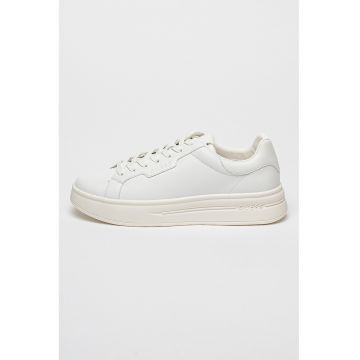 Pantofi sport de piele si piele ecologica cu platforma Winno Pantofi sport de piele si piele ecologica cu platforma Winno