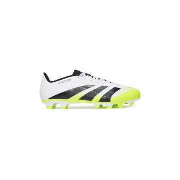 Pantofi sport din piele ecologica cu dungi emblematice si accente contrastante - pentru fotbal