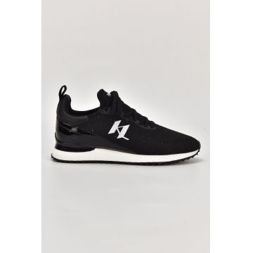 Pantofi sport slip-on din plasa cu garnituri din piele Pantofi sport slip-on din plasa cu garnituri din piele
