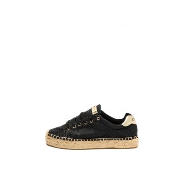 Pantofi sport tip espadrile cu aspect stralucitor Winn Pantofi sport tip espadrile cu aspect stralucitor Winn