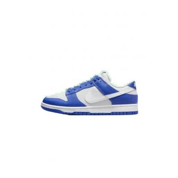 Pantofi sport barbati  Dunk Low - albastru - piele si material textil - design modern - confortabil Pantofi sport barbati  Dunk Low - albastru - piele si material textil - design modern - confortabil
