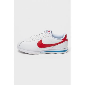 Pantofi sport de piele cu logo contrastant Cortez Pantofi sport de piele cu logo contrastant Cortez