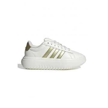 Pantofi sport flatform de piele ecologica Grand Court Pantofi sport flatform de piele ecologica Grand Court