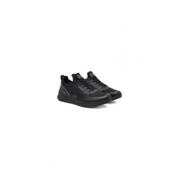 Pantofi sport pentru barbati -  305154927 - piele ecologica - negru Pantofi sport pentru barbati -  305154927 - piele ecologica - negru