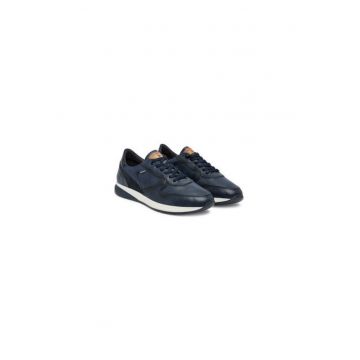Pantofi sport pentru barbati -  piele naturala - bleumarin Pantofi sport pentru barbati -  piele naturala - bleumarin