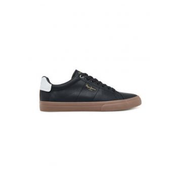Tenisi barbatesti -  305416469 - piele ecologica - negru - Tenisi barbatesti -  305416469 - piele ecologica - negru -