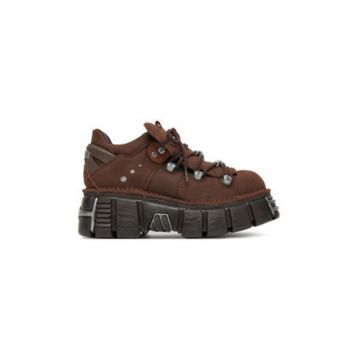 Tenisi barbatesti -  305514790 - piele naturala - maro Tenisi barbatesti -  305514790 - piele naturala - maro