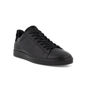 Tenisi barbati  piele naturala - negru Tenisi barbati  piele naturala - negru