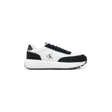 Tenisi dama 304829086 -  Piele naturala - Alb/Negru