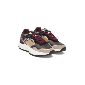 Tenisi dama -  multicolor - piele naturala - Tenisi dama -  multicolor - piele naturala -