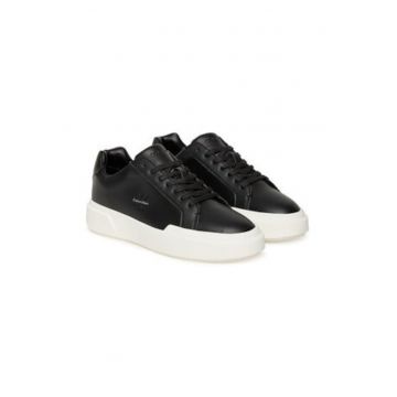 Tenisi de dama -  305525055 - piele naturala - negru Tenisi de dama -  305525055 - piele naturala - negru