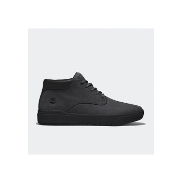 Ghete barbati  Seneca Bay Mid - piele naturala - negru - talpa cauciuc Ghete barbati  Seneca Bay Mid - piele naturala - negru - talpa cauciuc
