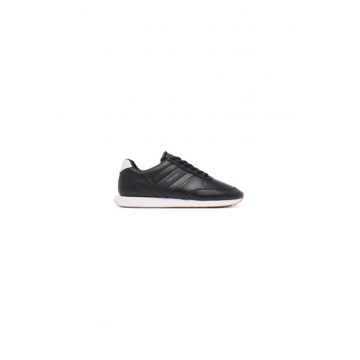 Pantofi sport barbatesti -  305525963 - piele naturala - negru Pantofi sport barbatesti -  305525963 - piele naturala - negru