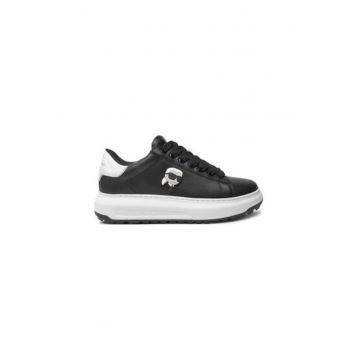 Pantofi sport barbati - KL57530 -  Piele naturala - 46 EU - Negru Pantofi sport barbati - KL57530 -  Piele naturala - 46 EU - Negru