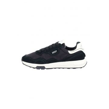 Pantofi sport cu garnituri din piele intoarsa si material sintetic Youtron Pantofi sport cu garnituri din piele intoarsa si material sintetic Youtron