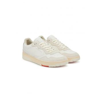 Pantofi sport din piele cu garnituri din piele intoarsa Better Mix Pantofi sport din piele cu garnituri din piele intoarsa Better Mix
