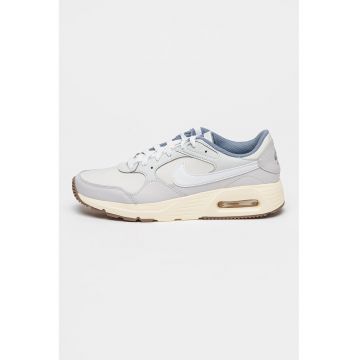 Pantofi sport din piele cu insertii din plasa Air Max Pantofi sport din piele cu insertii din plasa Air Max