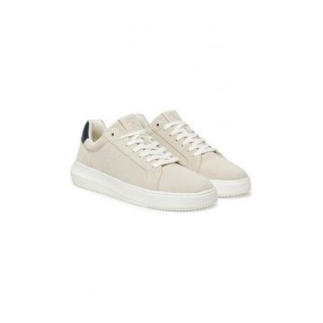 Pantofi sport din piele intoarsa cu aspect masiv si talpa cupsole Pantofi sport din piele intoarsa cu aspect masiv si talpa cupsole