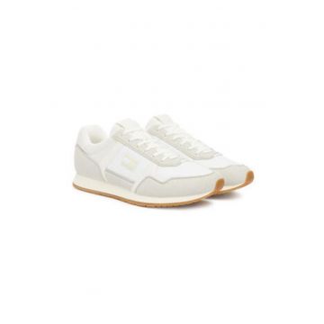Pantofi sport pentru barbati -  305553058 - textil - bej/alb