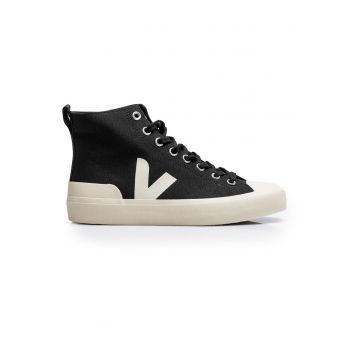 Pantofi sport  Wata II - material negru - Alb/Negru
