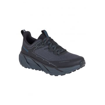 Pantofi trekking barbati  piele ecologica/plasa - negru Pantofi trekking barbati  piele ecologica/plasa - negru