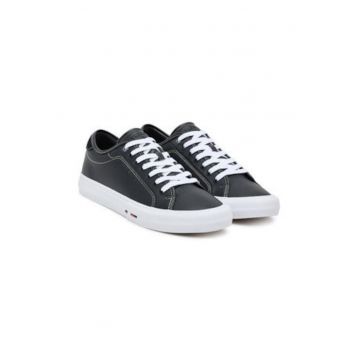 Tenisi barbatesti -  305436771 - piele naturala - negru Tenisi barbatesti -  305436771 - piele naturala - negru